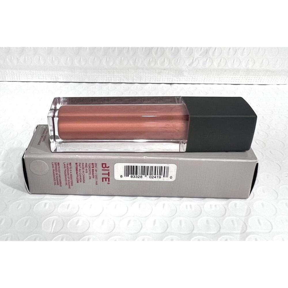 Bite Beauty French Press Lip Gloss Shade SALTED CARAMEL - Picture 4 of 4